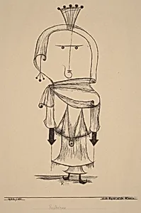 Die Hexe mit dem Kamm (Witch with a Comb)