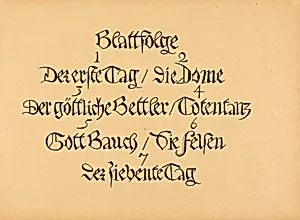 Die Wandlungen Gottes