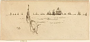 Dipping the Flag by James McNeill Whistler