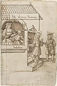 "Do Not Sit on the Grain Measure" [fol. 12 recto]
