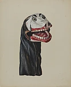 "Dog Toby" Hand Puppet
