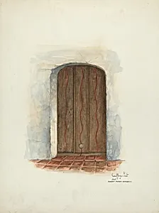 Door, Facade of Mission House