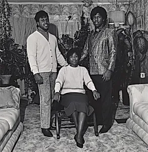 Doris McKinney with Her Two Sons, Republic Steel