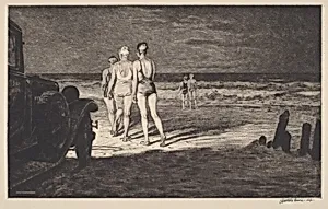 Down to the Sea at Night