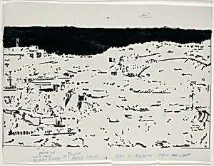 Drawing for "Jerusalem, Temple Mount"