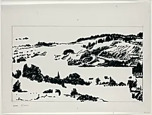 Drawing for "Jerusalem, Temple Mount"