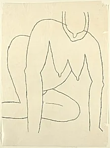 Drawing for "Nude"