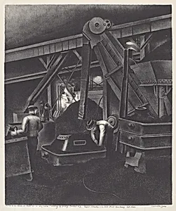 Dry Sand Molding of Dredge Bucket Lip - Taylor Wharton Iron and Steel Company Est. 1742