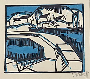 Dunes and Pier (Dunen und Mole)