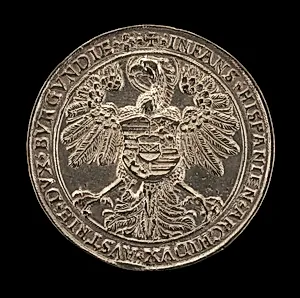 Eagle Displayed, Charged with Shield [reverse]