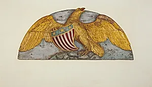 Eagle from Paddle Wheel Cover of "Island Home"