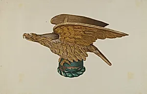 Eagle from Tugboat Wheelhouse