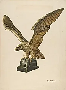 Eagle: Pilot House Ornament