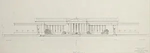 Early Elevation Study: Axis on 6th Street