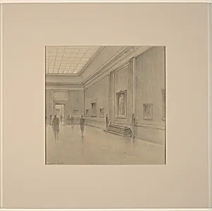Early Study: Gallery Treatment