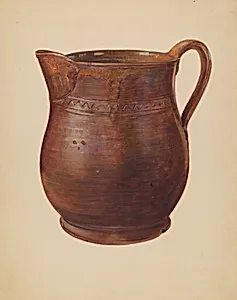Earthenware Pitcher