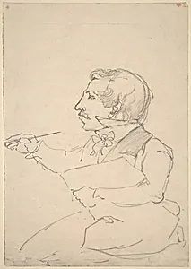 Eastman Johnson Sketching