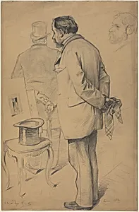 Edgar Degas by Paul Mathey