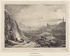 Edimbourg vu de la Chapelle Saint-Antoine