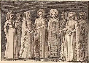 Eight Ladies in Ancient Costumes