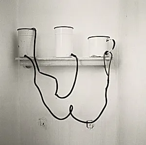 El baño de Frida Kahlo, Ciudad de México, México (Frida Kahlo's Bathroom, Mexico City, Mexico)
