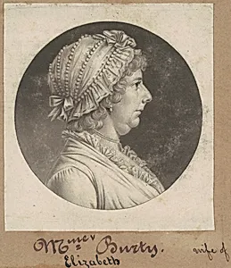 Elizabeth May Busti by Charles B. J. Févret de Saint-Mémin