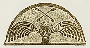 Elizabeth Tillson from A Portfolio of Rubbings from Early American Stone Sculpture
