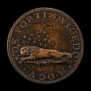 Emblem of Lion and Bees [reverse]
