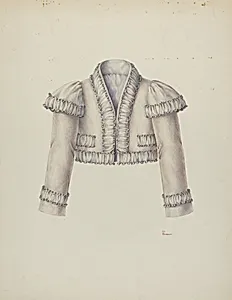 Embroidered Bolero Jacket