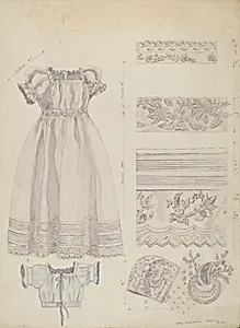 Embroidered Christening Robe & Cap