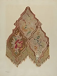 Embroidered Table Scarf
