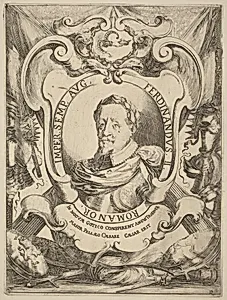 Emperor Ferdinand II by Stefano Della Bella