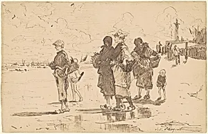 En route pour la pêche (Setting Out to Fish) by John Singer Sargent