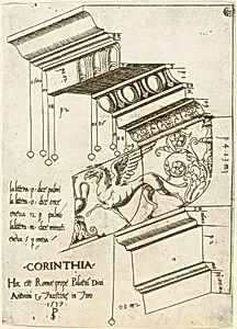 Entablature from the Temple of Antoninus and Faustina, Rome