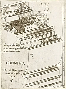 Entablature from the Temple of Vespasian, Rome