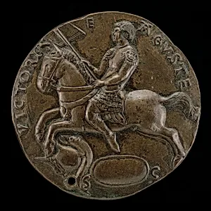 Equestrian Figure of Marus Croto [reverse]