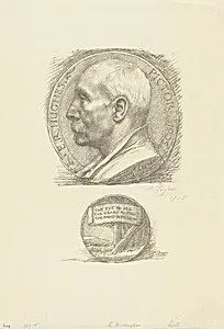 E.R. Hughes by Alphonse Legros