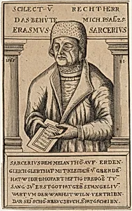 Erasmus Sarcerius by Unknown Artist