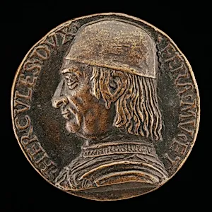 Ercole I d'Este, 1431-1505, Duke of Ferrara, Modena, and Reggio 1471 [obverse]