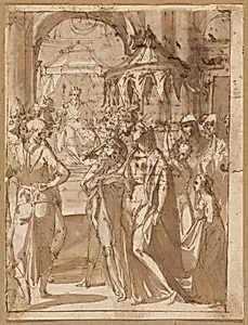 Esther before Ahasuerus