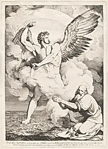 Et vidi alium angelum fortem... (The Angel of the Apocalypse Appearing to Saint John)