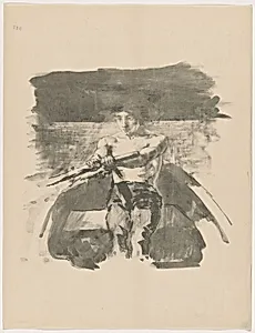 Etude (Le rameur)