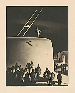Eve of the Green Corn Ceremony—Domingo Pueblo