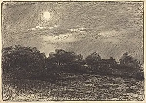 Evening, Farm Landscape