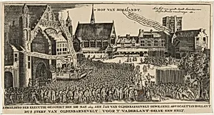 Execution of Johan van Oldenbarneveldt by Unknown Artist