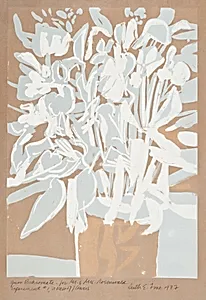 Experiment #1, A Vase of Flowers