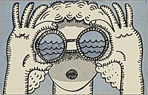 False Image Postcards