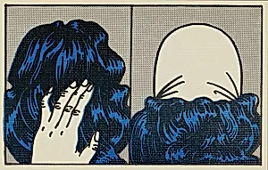 False Image Postcards
