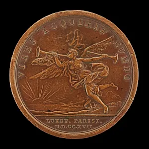 Fame Blowing Her Trumpet [reverse]