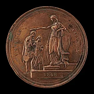 Fame Crowning Painting and Sculpture [reverse]